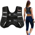 Weighted Vest Woman 6 LB - Reflective Neoprene Fitness Vest