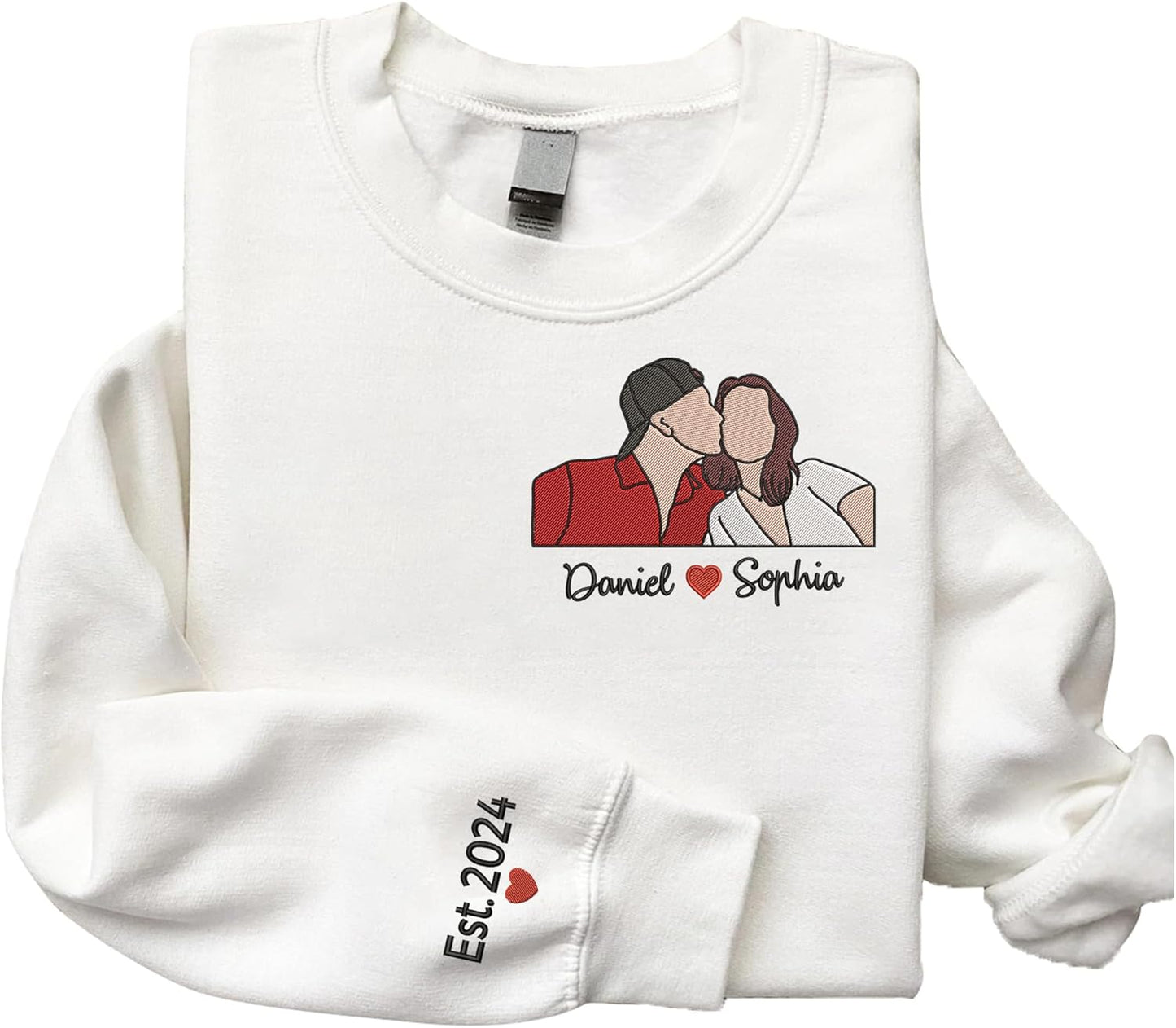 Custom Portrait Apparel for Couples & Gifts - Give Smiles