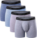 Bamboo Men's Boxer Briefs for Enhanced Comfort and Breathability