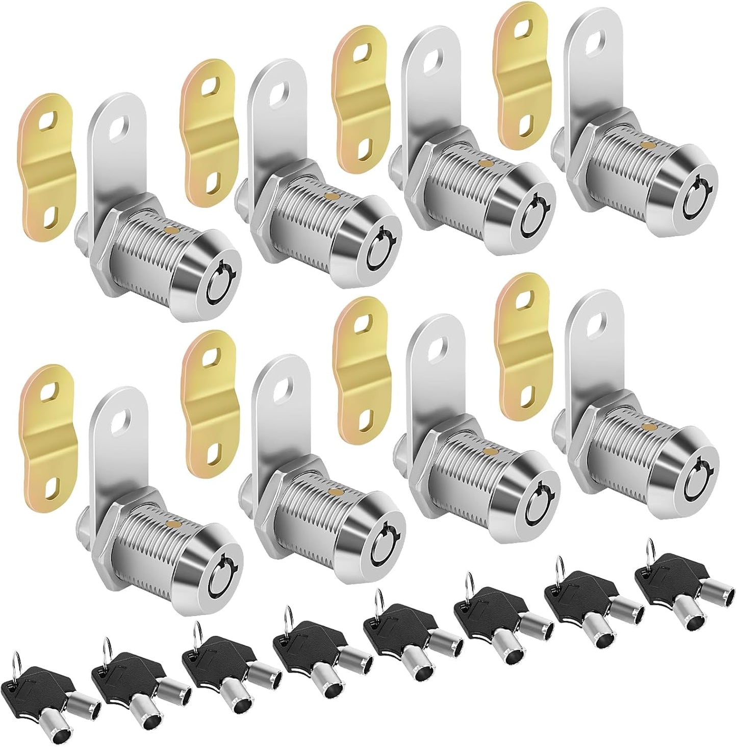 Sartatue RV Storage Lock Keyed Alike with 16 Keys for Security