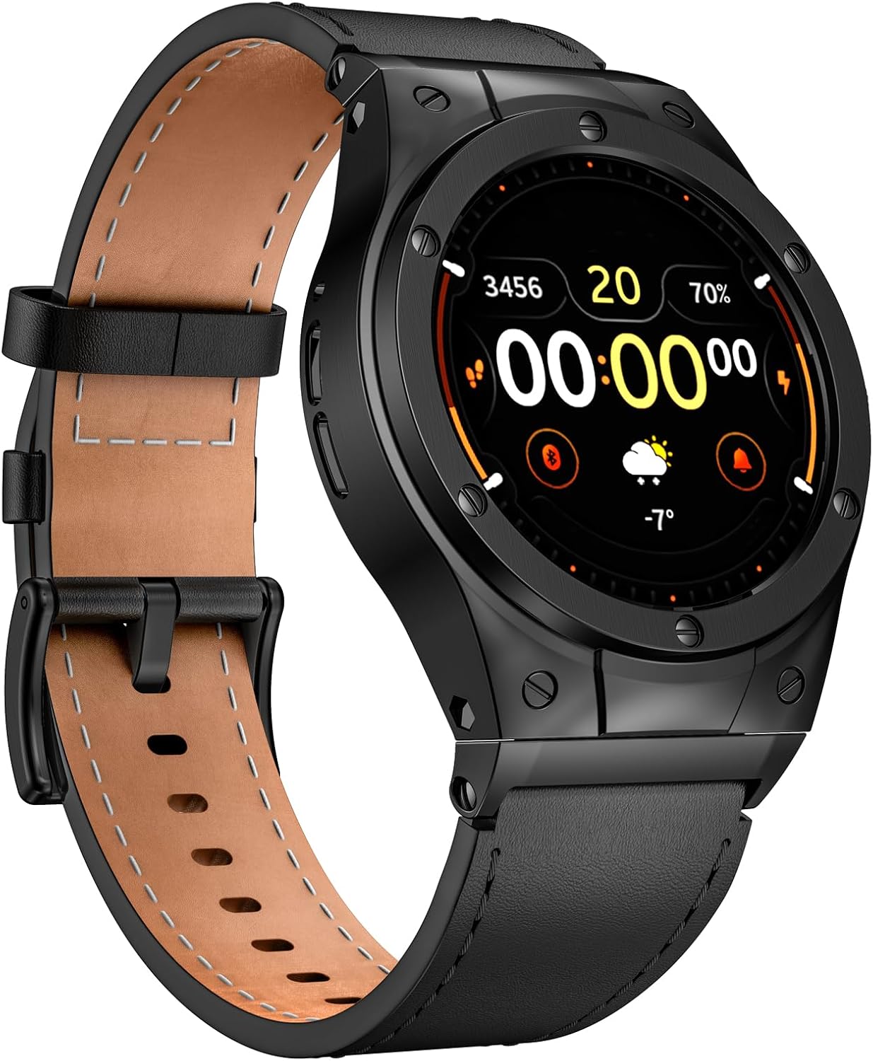MioHHR Leather Watch Bands for Google Pixel Watch 41mm 45mm