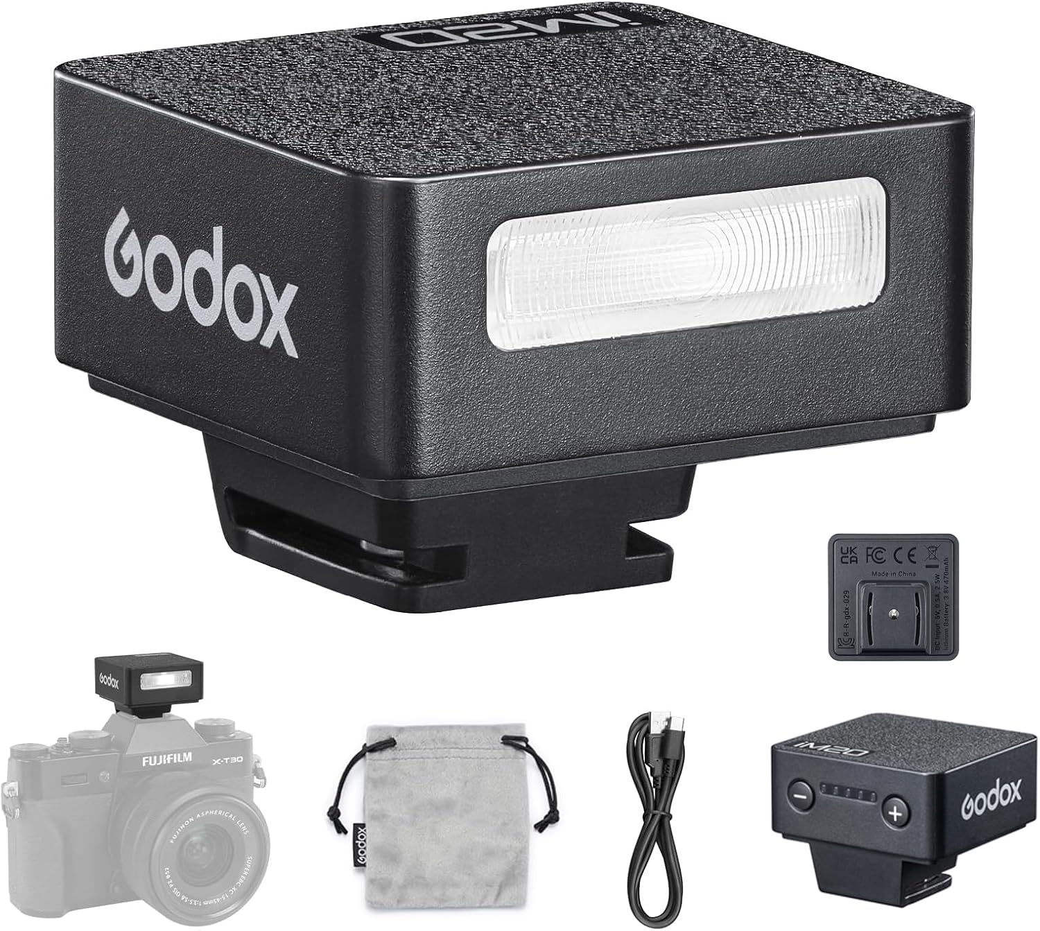 Godox iM20 Mini Flash Speedlite for Canon Sony Fuji Nikon