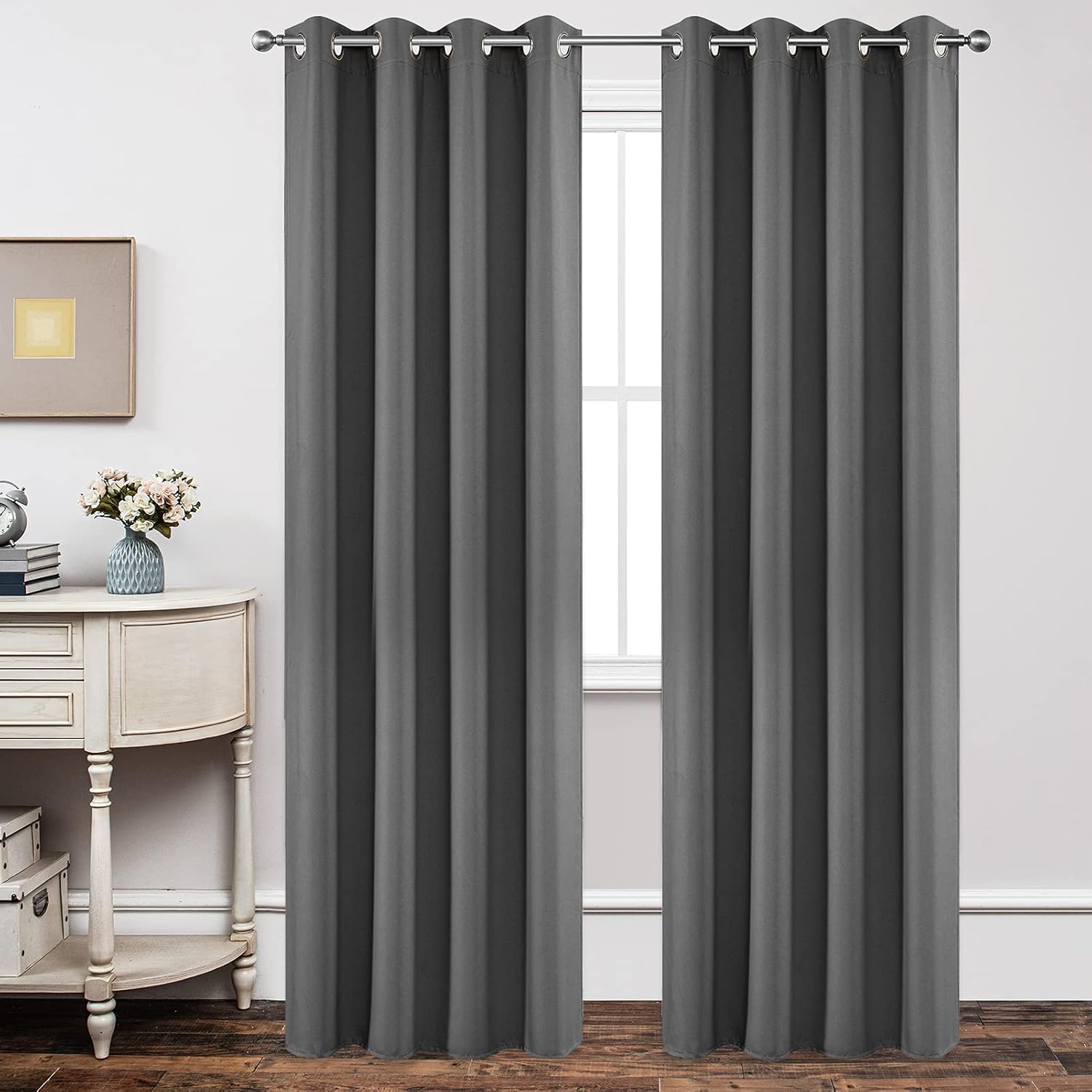 Joydeco Blackout Curtains 95 Inch Length for Living Room & Bedroom