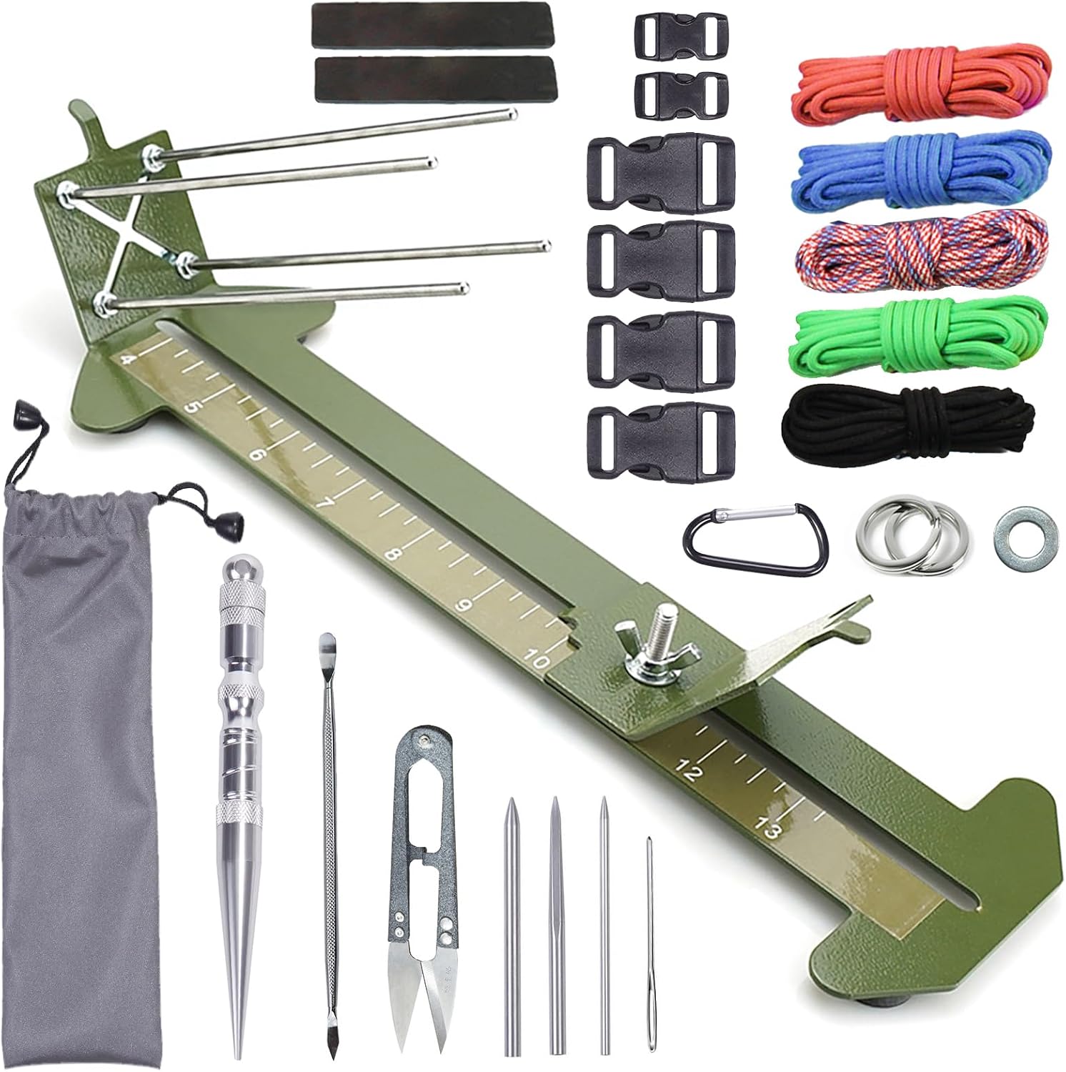 KOKKOYA Paracord Jig Tools Kit for DIY Bracelet Making