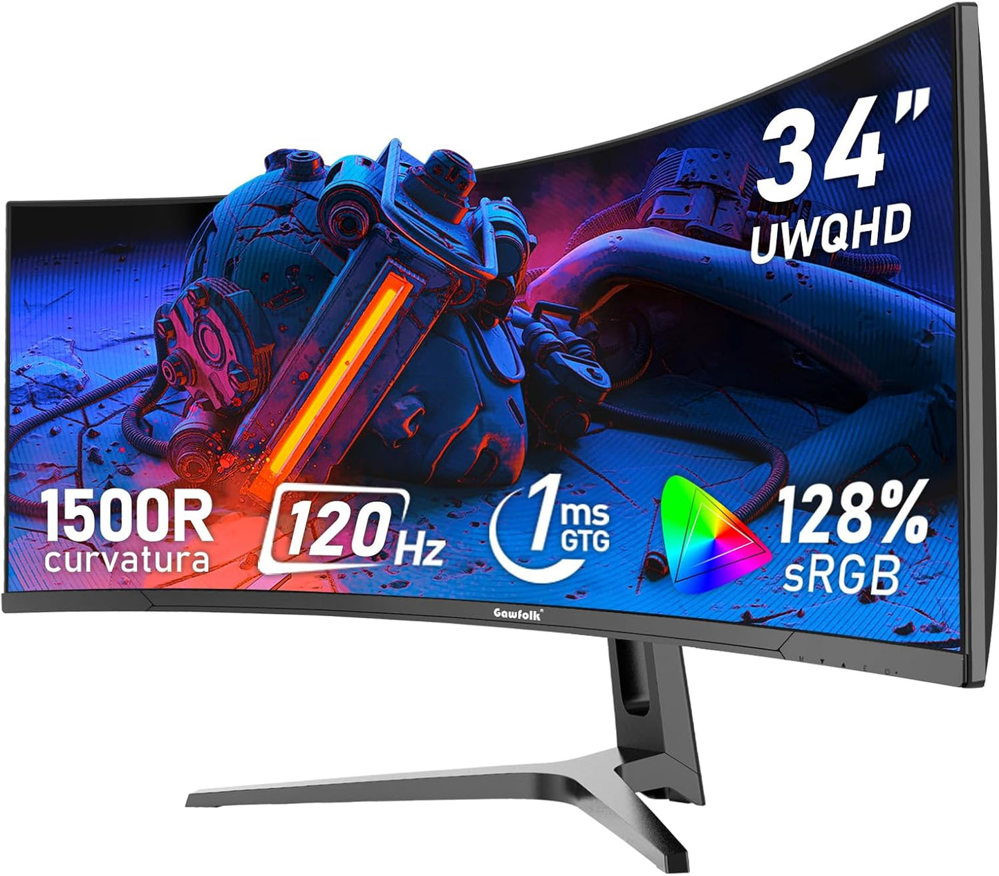 Immerse in Gaming Glory: 34 Ultrawide 120Hz Monitor