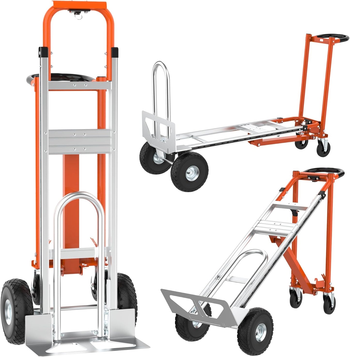 3 in 1 Convertible Hand Truck for Heavy Duty Moving Tasks