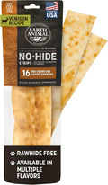 Earth Animal No Hide Strips Venison Flavored Dog Chews 16 Count