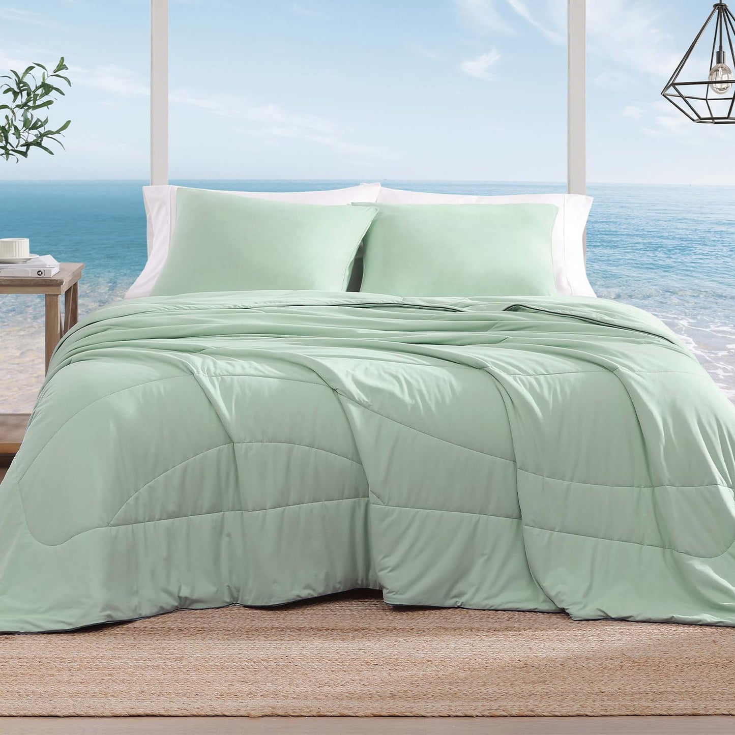 Monbix ChillChilla Cooling Comforter King Size for Hot Sleepers