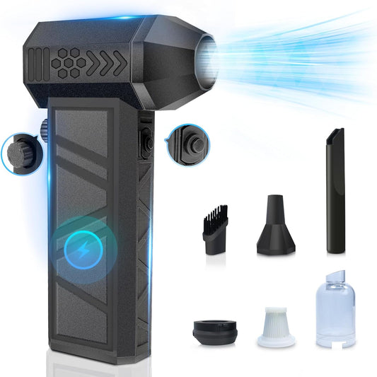 Speedy Electric Duster - Powerful Cleaning at 130k RPM!