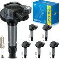 Ignition Coil Pack and Spark Plugs Set - Reliable Misfire Fix