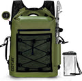 Goture Dry Bag Waterproof Backpack 20L - Compressed, Rod-Ready Pack