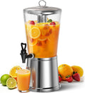WantJoin Beverage Dispenser With Stand 2-Gallon - Ice Core Keeps
