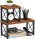 Honiter Desk Shelf 15.7in Desktop Shelf Organizer - Compact Two Tier