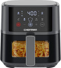 Chefman Air Fryer 4 QT Compact Airfryer for Quick & Easy Meals - Crisp