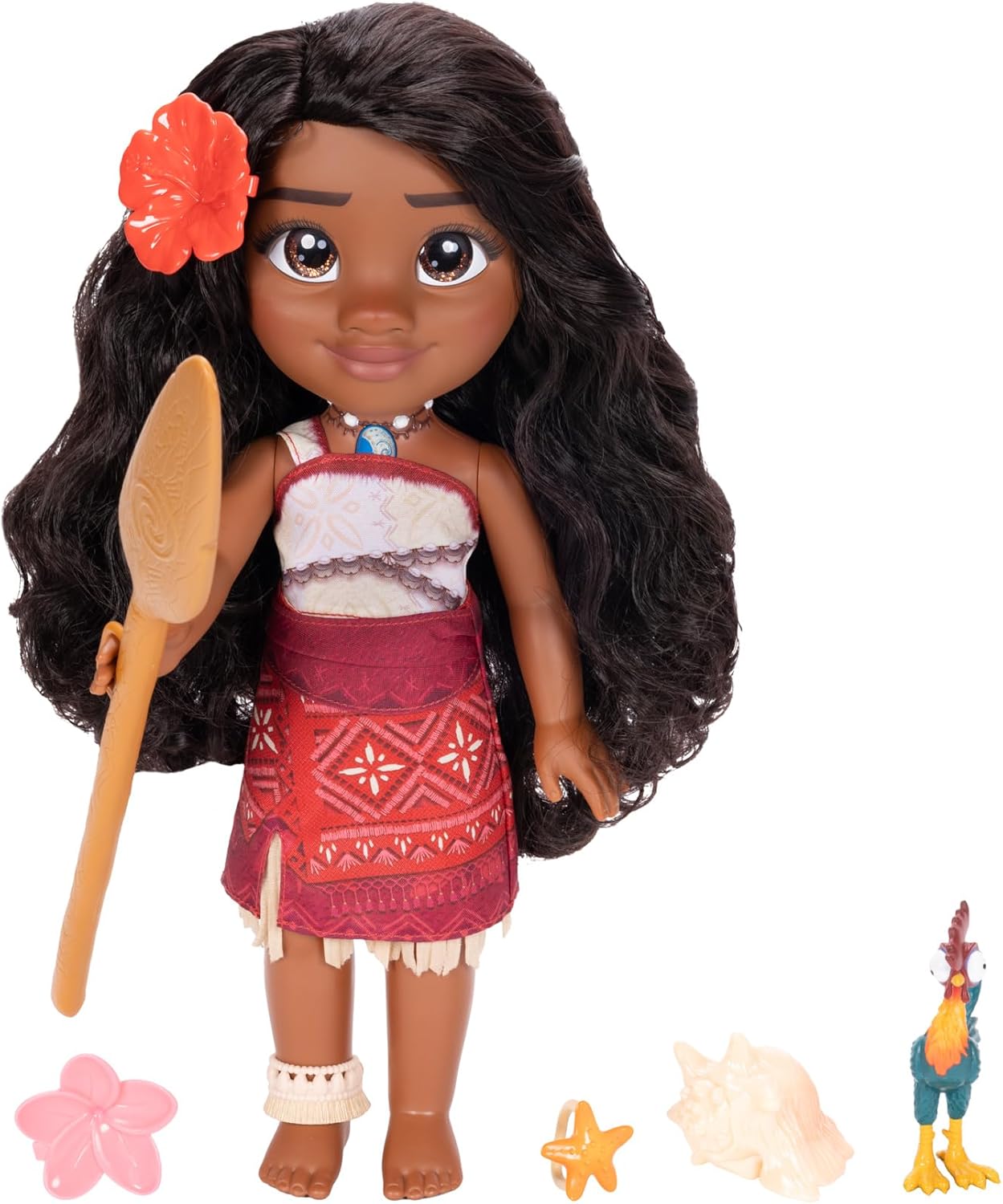 Disney Moana 2 My Singing Friend Moana Doll & Heihei Figure Playset