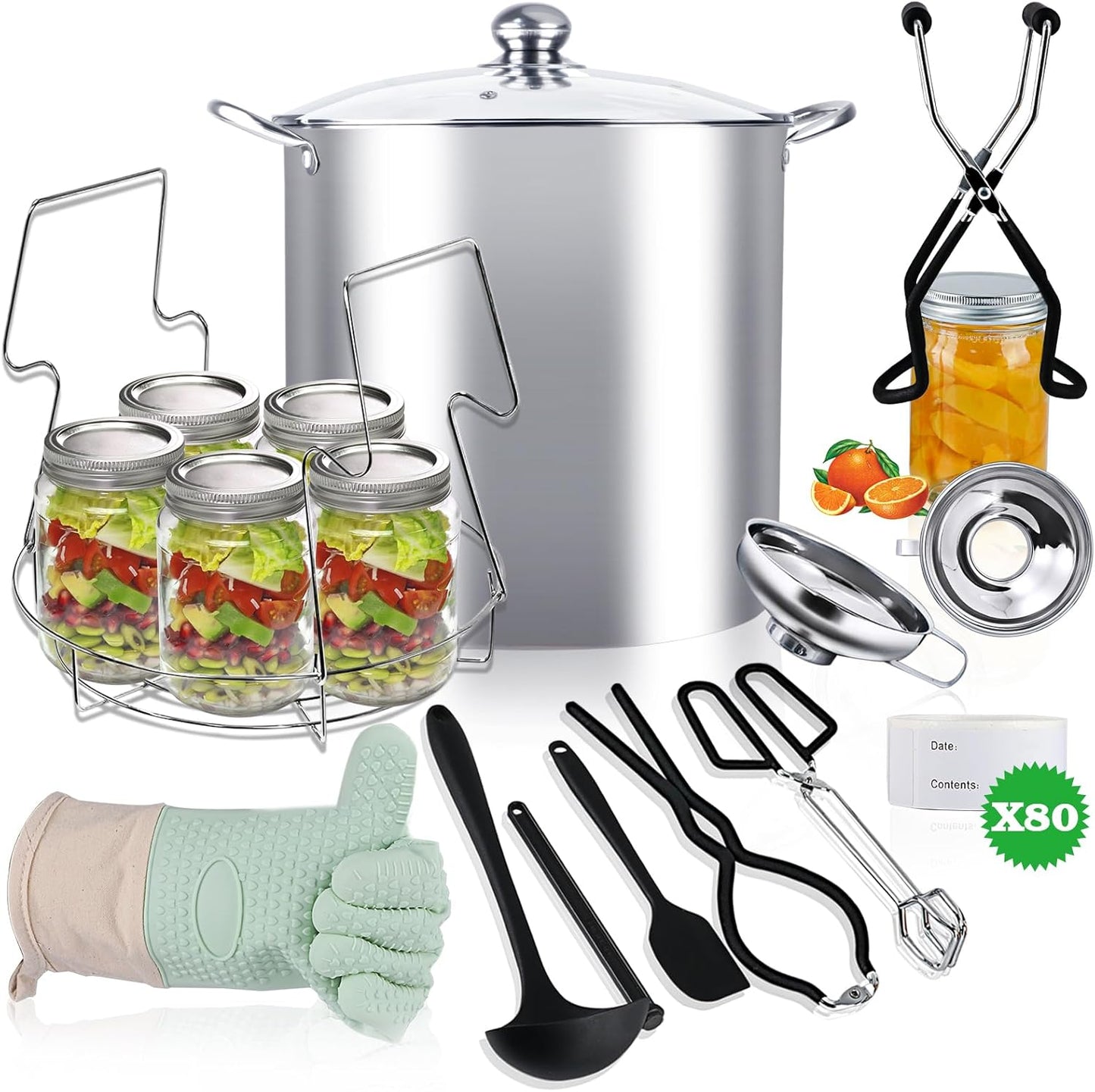 Vigaminmn Canning Pot Starter Kit for Easy Home Canning