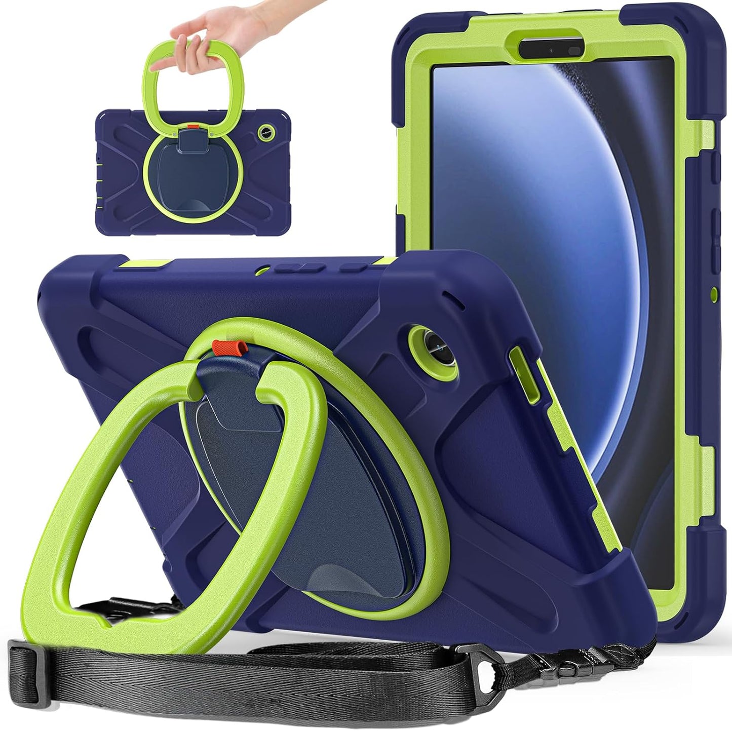 All-New Fire HD 10 Kids Case with Rotating Stand and Strap