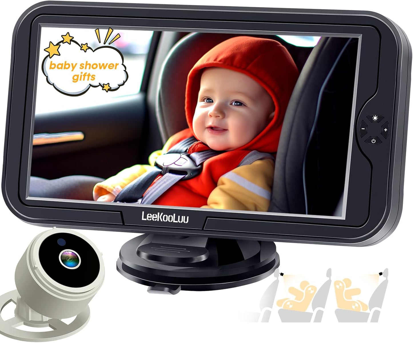 Crystal Night Vision Baby Car Camera by LeeKooLuu