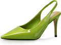 heelchic Slingback Heels Pointed Toe Stiletto Pumps - Dress Ready is
