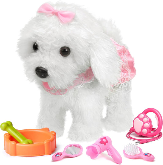 Remote Control Interactive Toy Dog - Realistic & Fun!