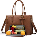 LOVEVOOK Laptop Lunch Tote Bag for Women with Insulated Compartment