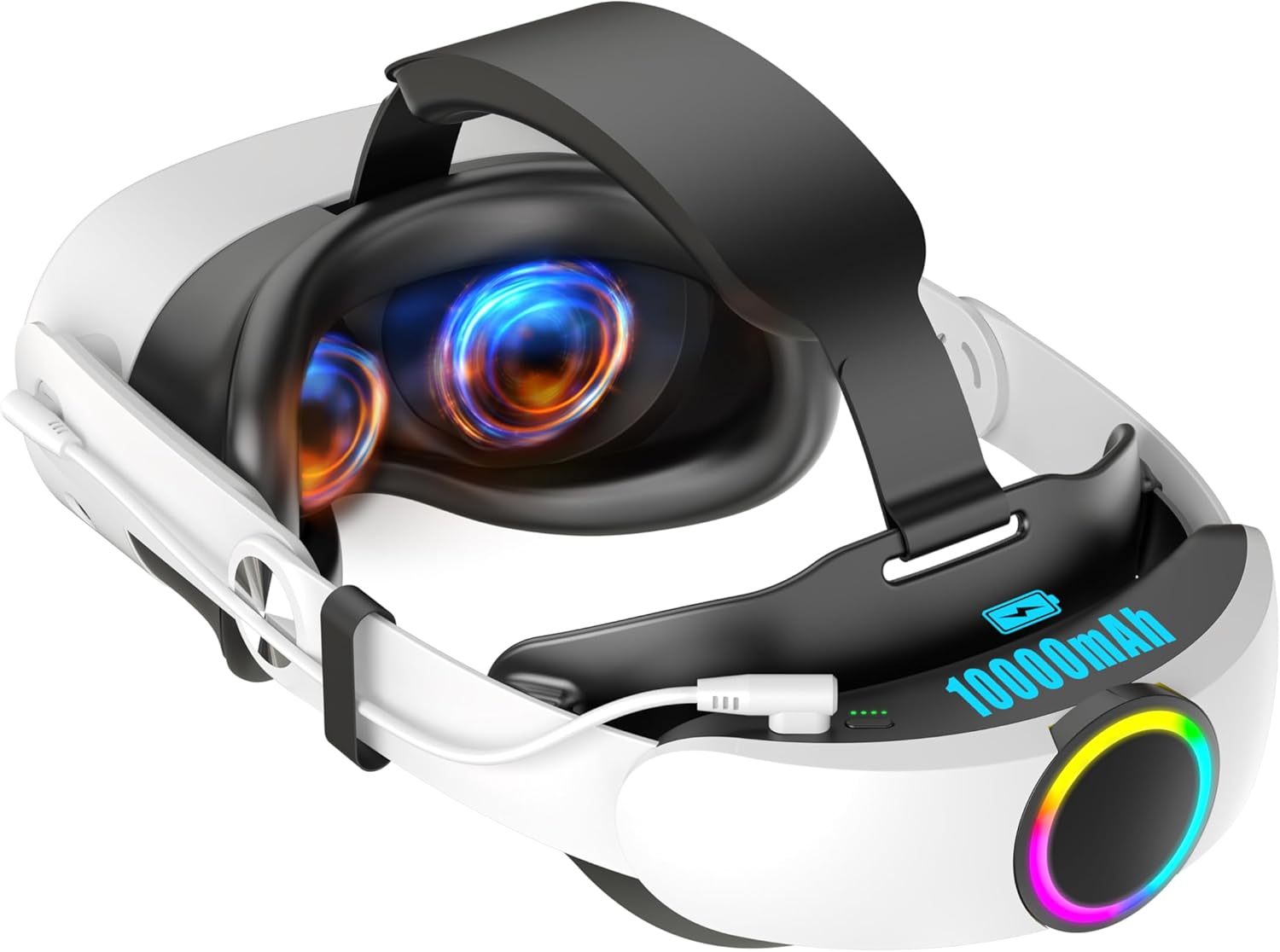 Battery Head Strap for Meta Quest 3 with 10000mAh Power