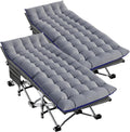Extra Wide Folding Camping Cot 900 lb Capacity - Lilypelle