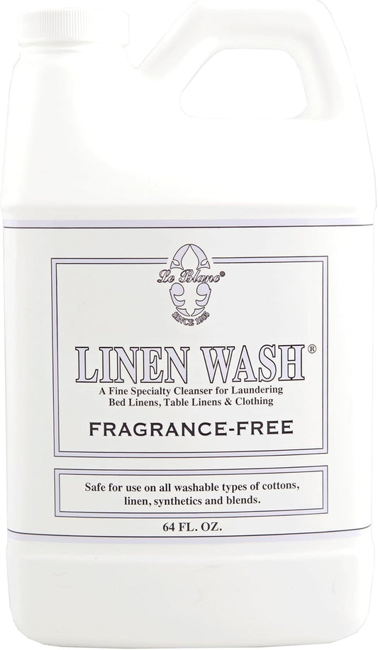 Fragrance Free Linen Wash for Impeccably Clean Fabrics