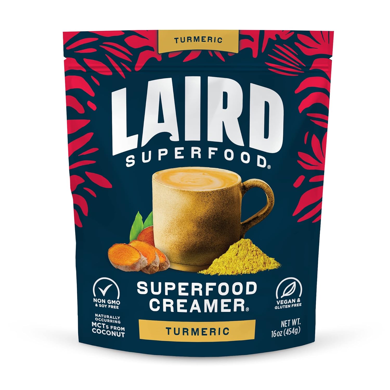 Laird Superfood Turmeric Coconut Creamer - 16 oz.