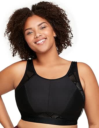 Glamorise Women's Plus Size No-Sweat Mesh Sports Bra #1068 Review