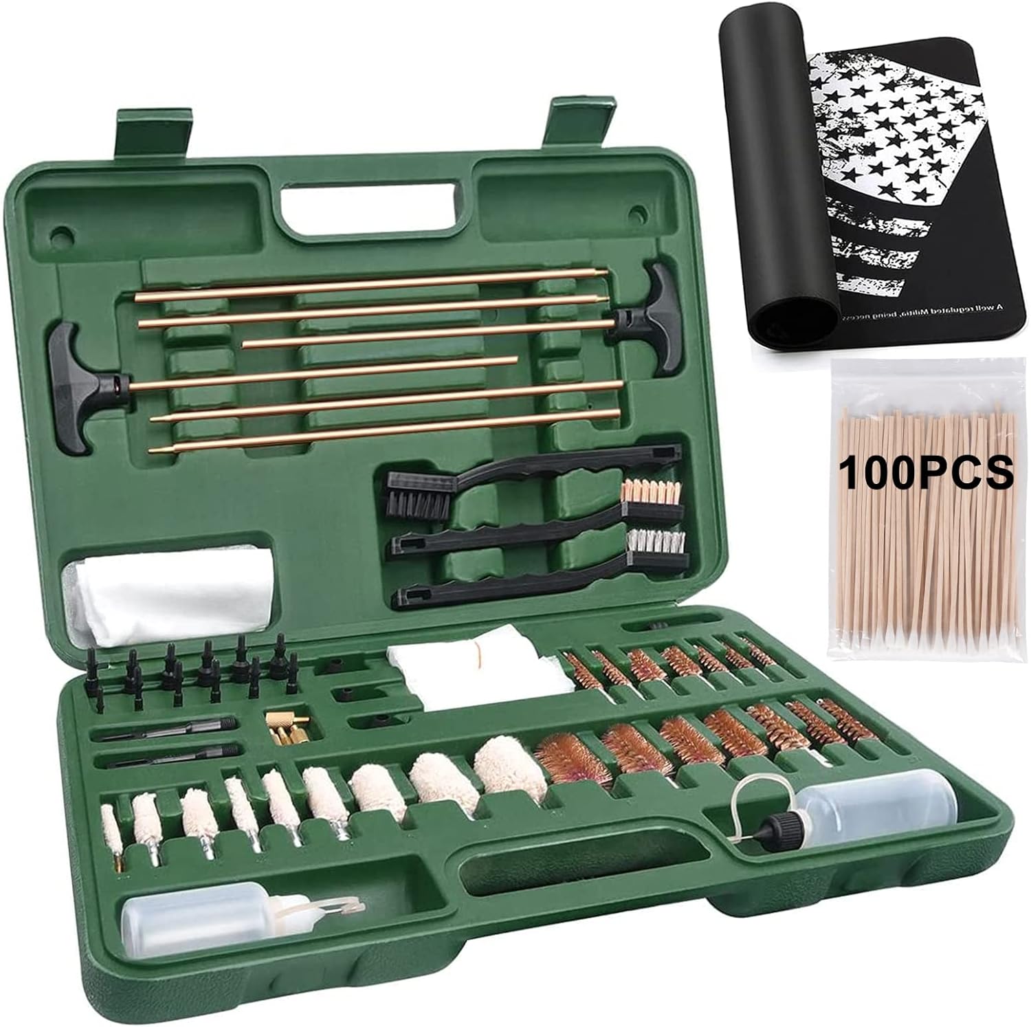 Universal Gun Cleaning Kit for All Calibers and Firearms