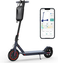Electric Scooter with Dual Braking and Suspension for Safety