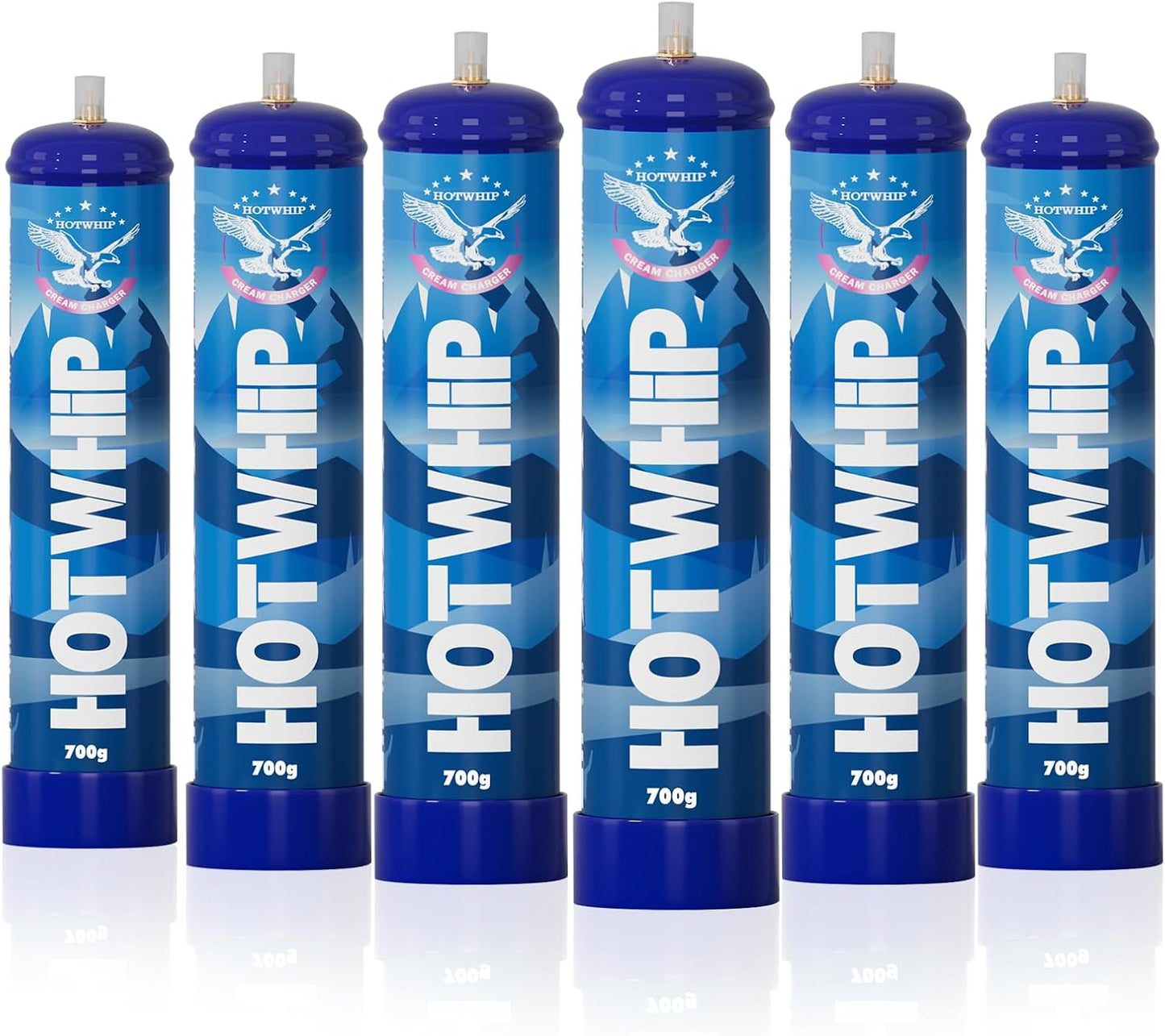 Whipped Cream Charger 700g Tanks for Fluffy Desserts and Drinks
