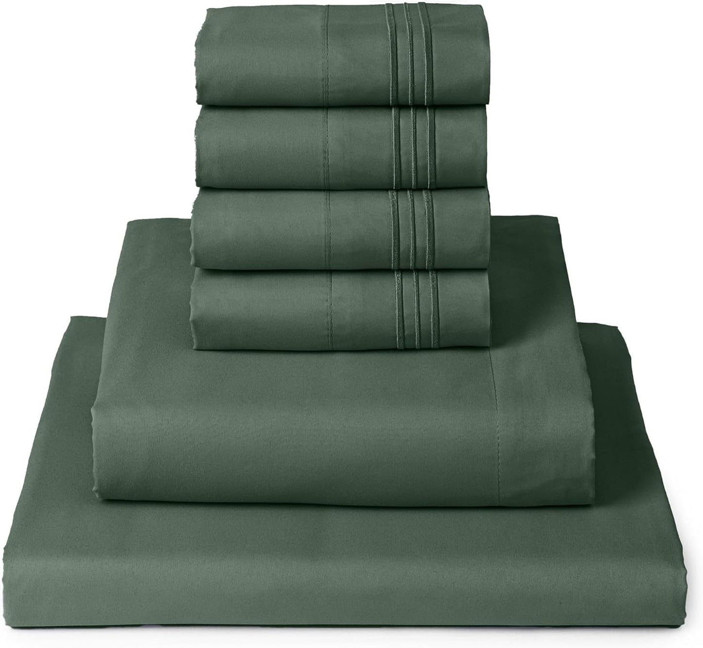 Mellanni King Sheet Set - 6-Piece Iconic Collection Bedding