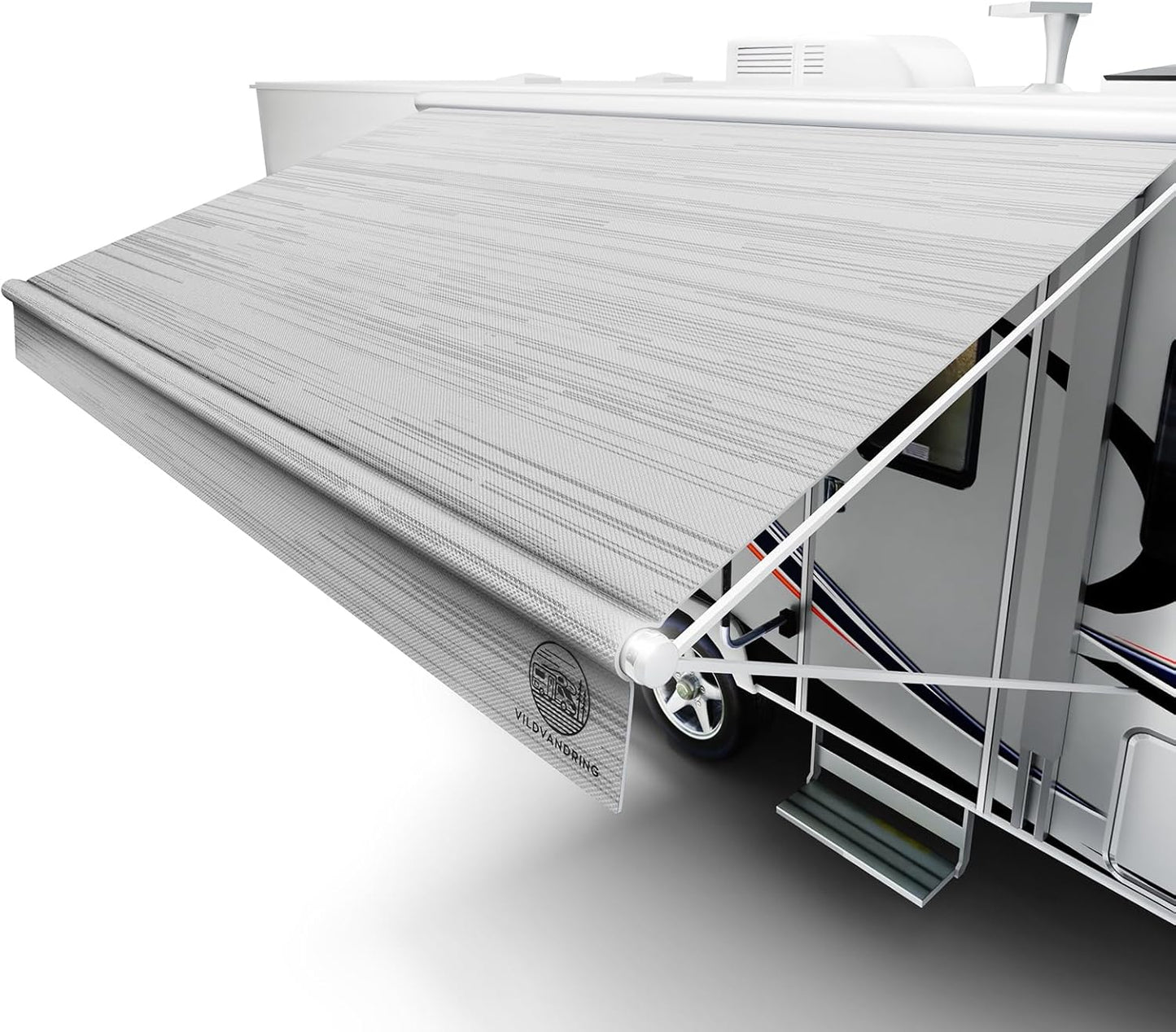 Heavy-Duty RV Awning Fabric Replacement by VildVandring