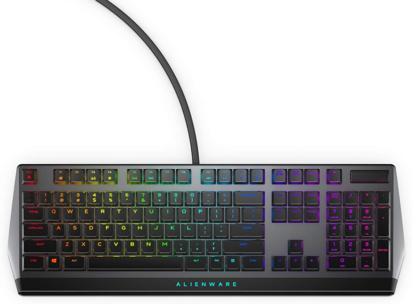 Alienware AW510K: Custom RGB Backlighting