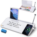 SELEAD Desktop Glass Whiteboard with Wireless Charger - All-in-One