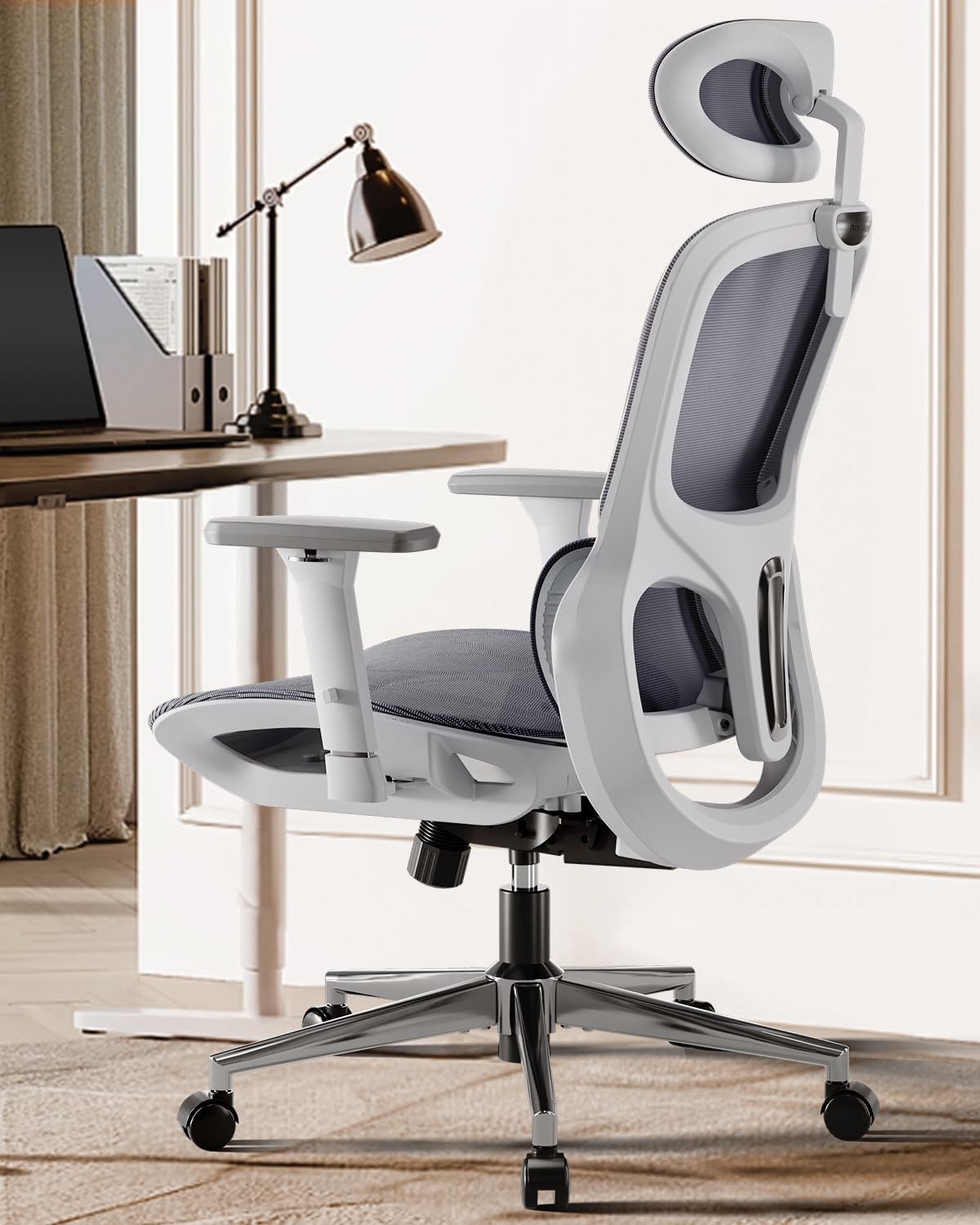 Hbada P2 Air Ergonomic Office Chair - Ultimate 3D Lumbar Support