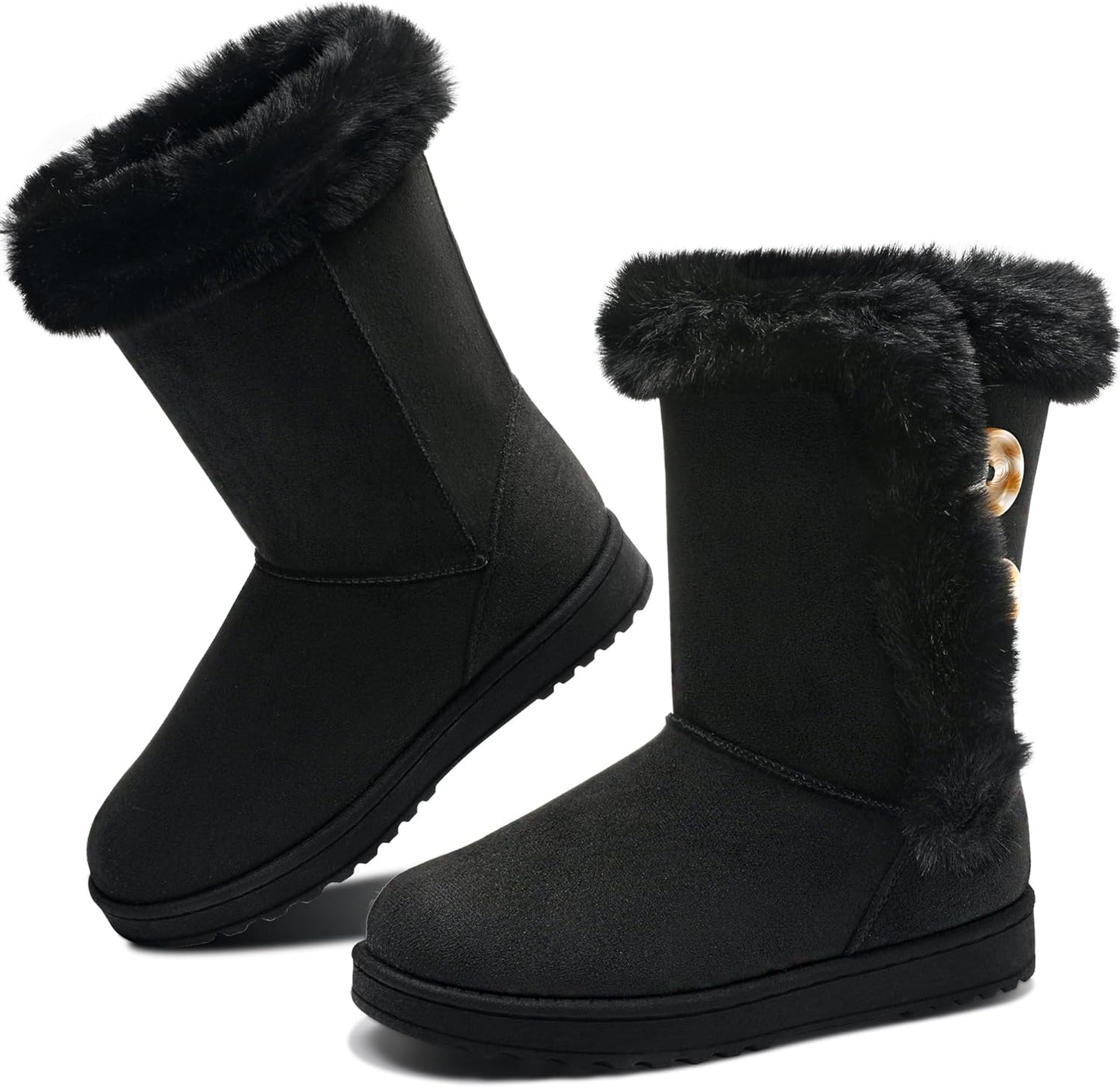 Obtaom Womens Winter Snow Boots for Fashion and Comfort