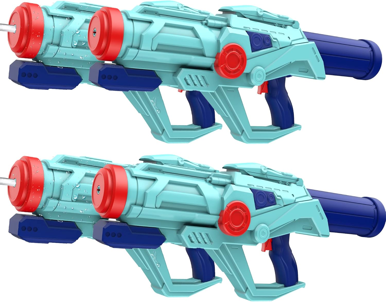 4 PCS Water Guns for Kids - Super Squirt Gun Blaster Fun