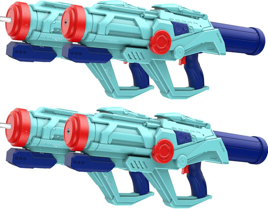 4 PCS Water Guns for Kids - Super Squirt Gun Blaster Fun
