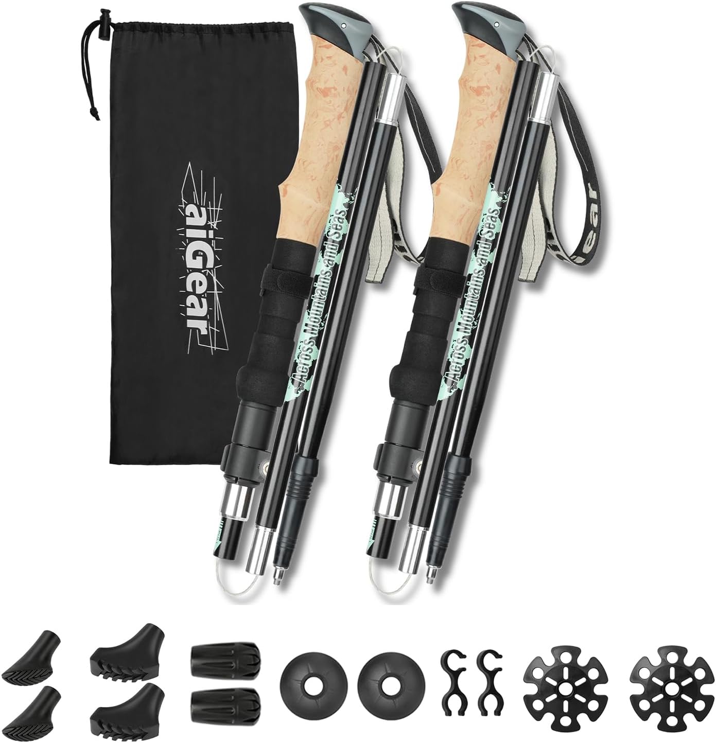 Lightweight Anti-Shock Trekking Poles