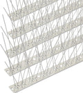 Bird Spikes Stainless Steel 60ft Coverage 56 Pack - Durable Bird
