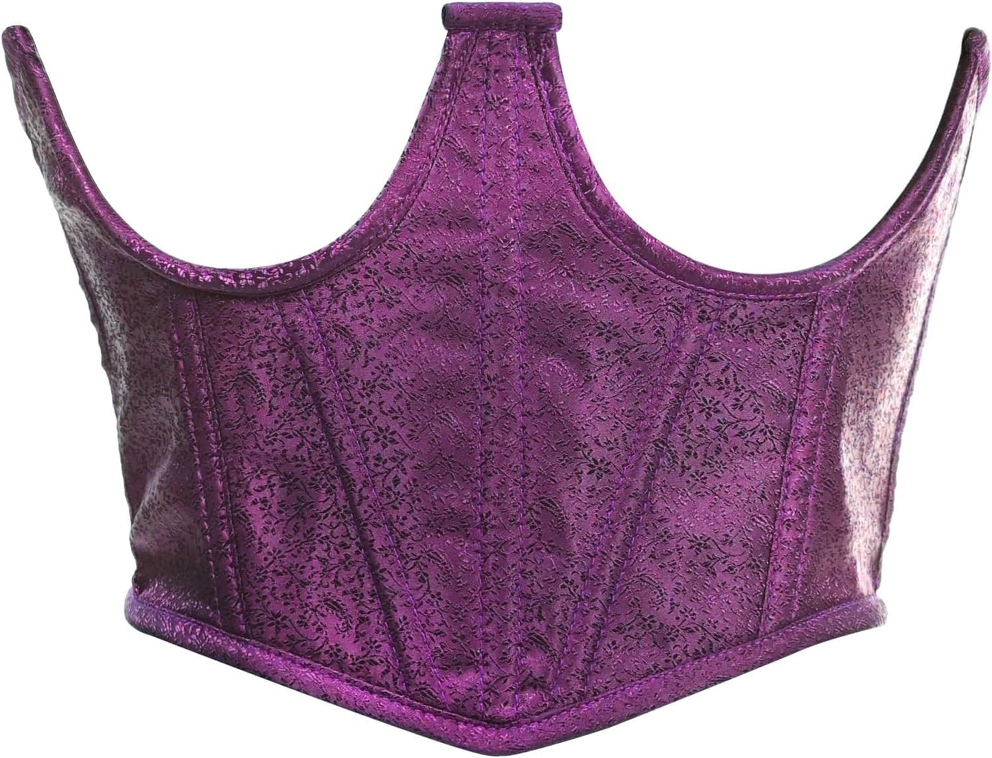 Lavish Brocade Open Cup Waist Cincher for Ultimate Shaping