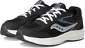 Saucony Unisex-Child Cohesion Kdz Sneaker - Breathable, Grippy Play