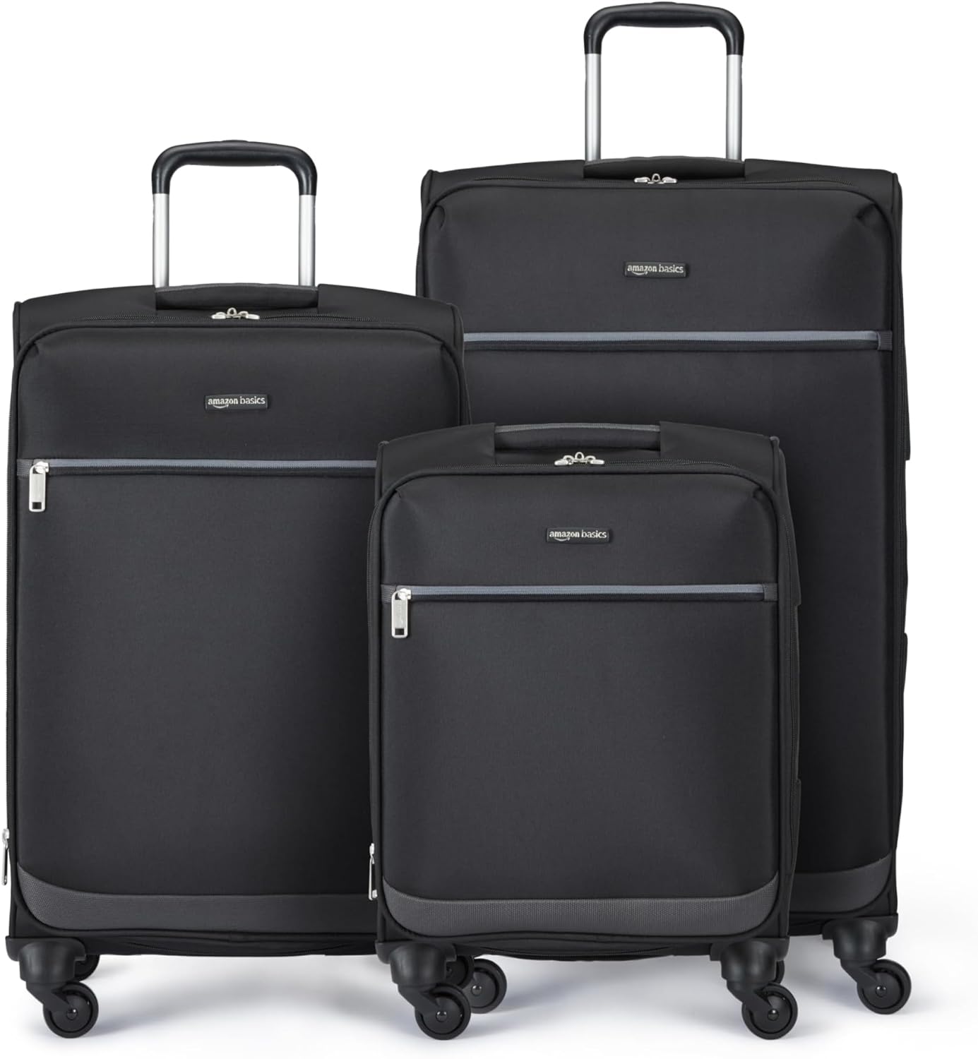 Softside Suitcases Set with Wheels for Effortless Travel