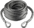 Ucreative 3/8 in x 50 ft Synthetic Winch Extension Rope - Strong