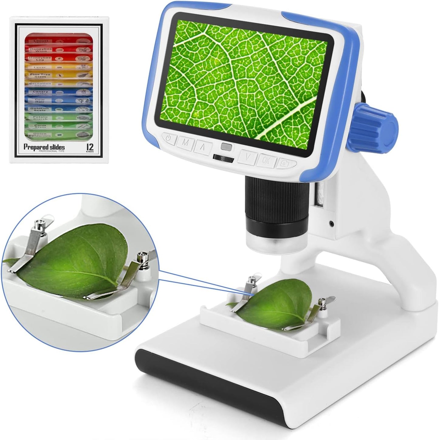 Andonstar AD205 Digital Microscope for Kids with 200X Zoom
