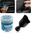 Car Interior Detailing Kit with Gel and Brush - Deep Dust Removal