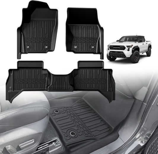 TripleAliners Tacoma 2024 2025 Double Cab Floor Mats Review